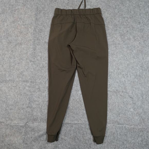 Lululemon Pants Womens 4 On The Fly Jogger 25" Luxtreme Olive Athleisure Casual - Picture 6 of 8